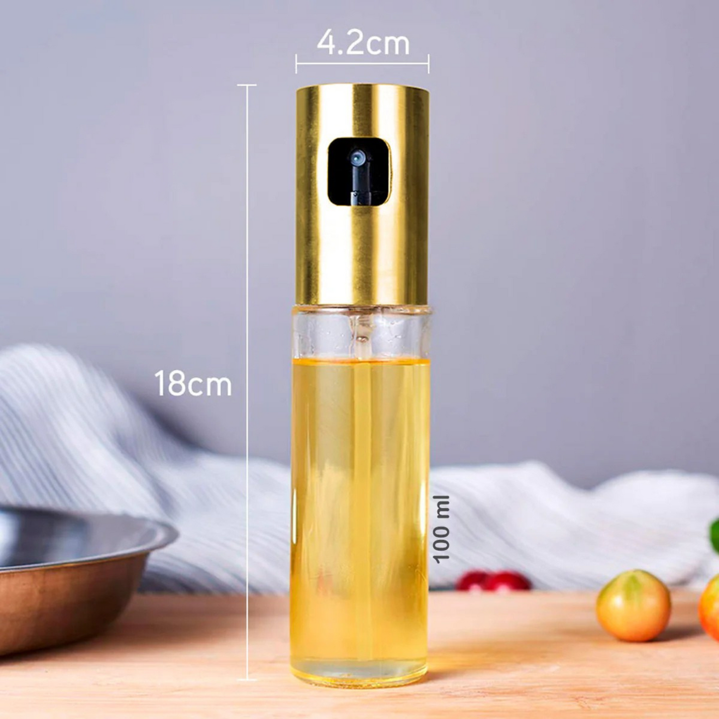 Rociador aceite cocina