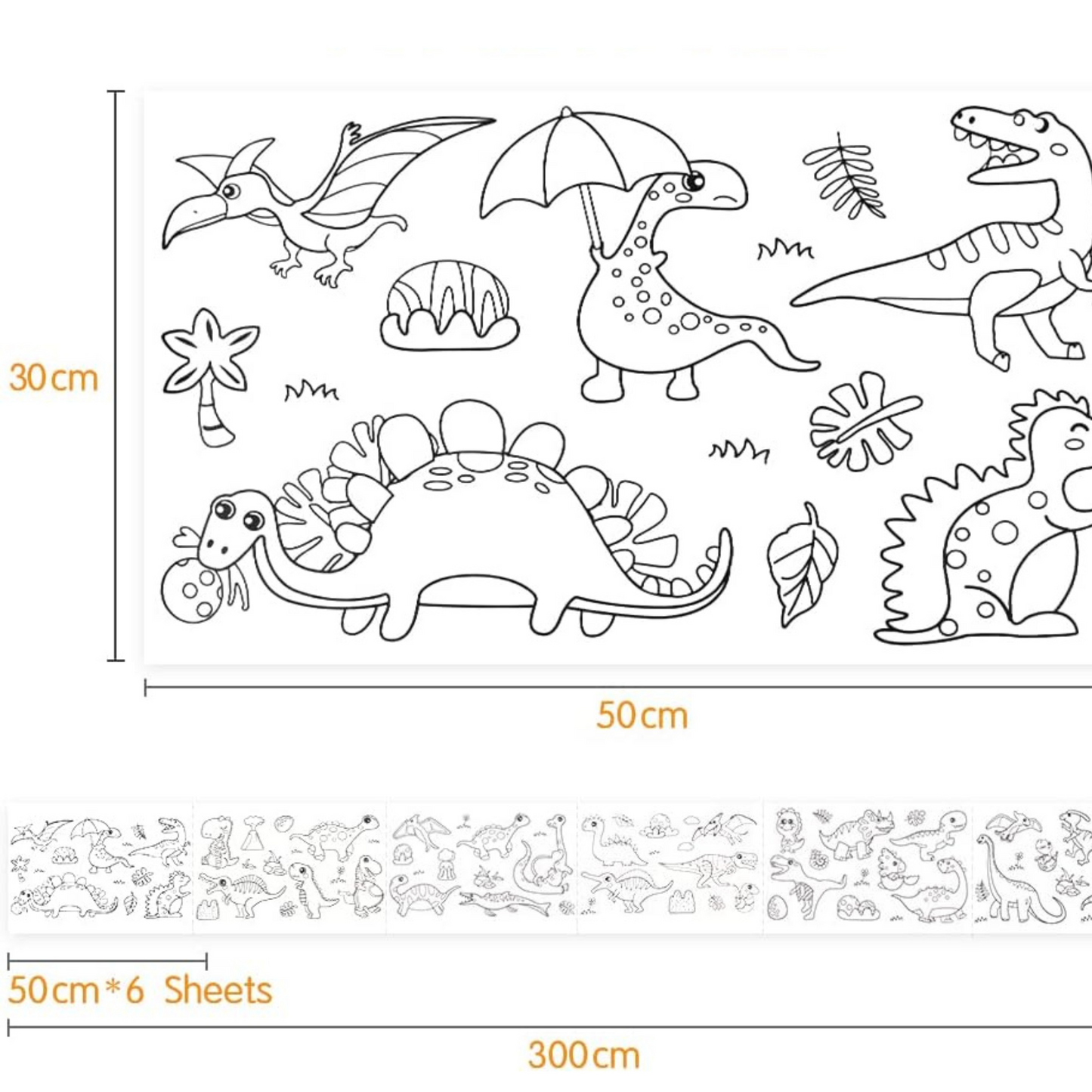 Rollo papel 3M para colorear