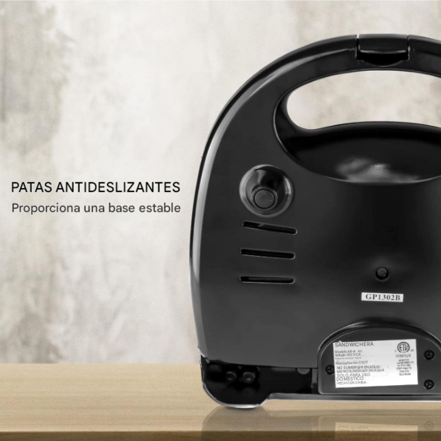 Sandwichera Wafflera Eléctrica Multifunción 4 En 1