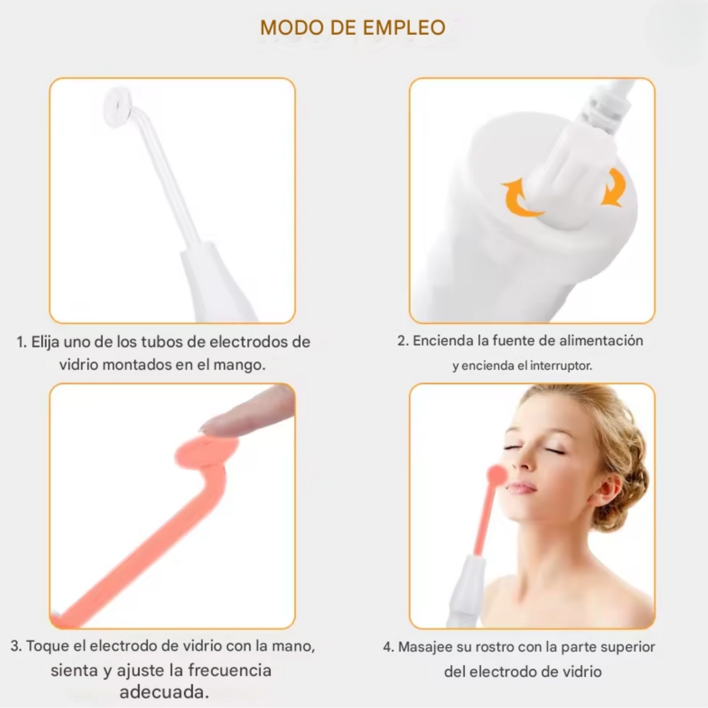 Limpiador Facial Alta Frecuencia Anti Edad