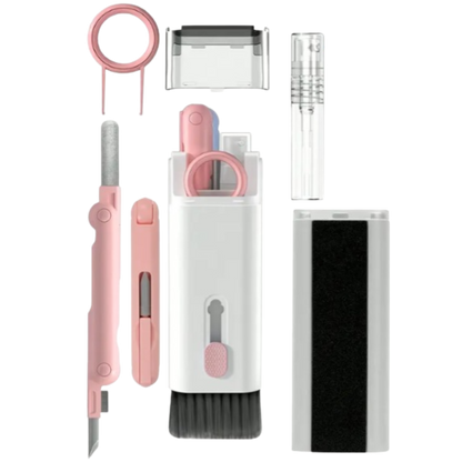 Juego de limpieza para teclado, audífonos y celular 7 piezas