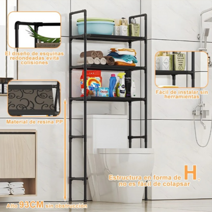 Mueble organizador de baño 3 niveles