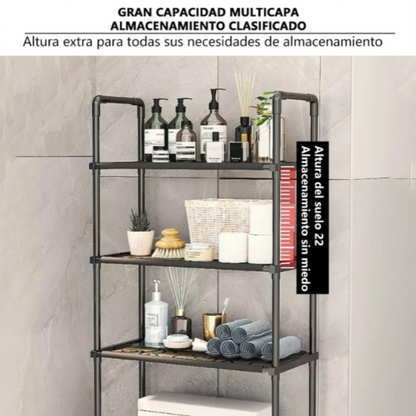 Mueble organizador de baño 3 niveles